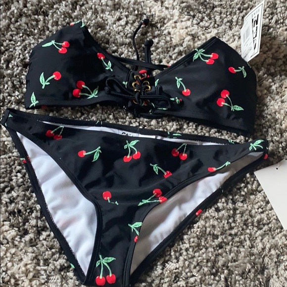 california sunshine Other - Cherry bikini black